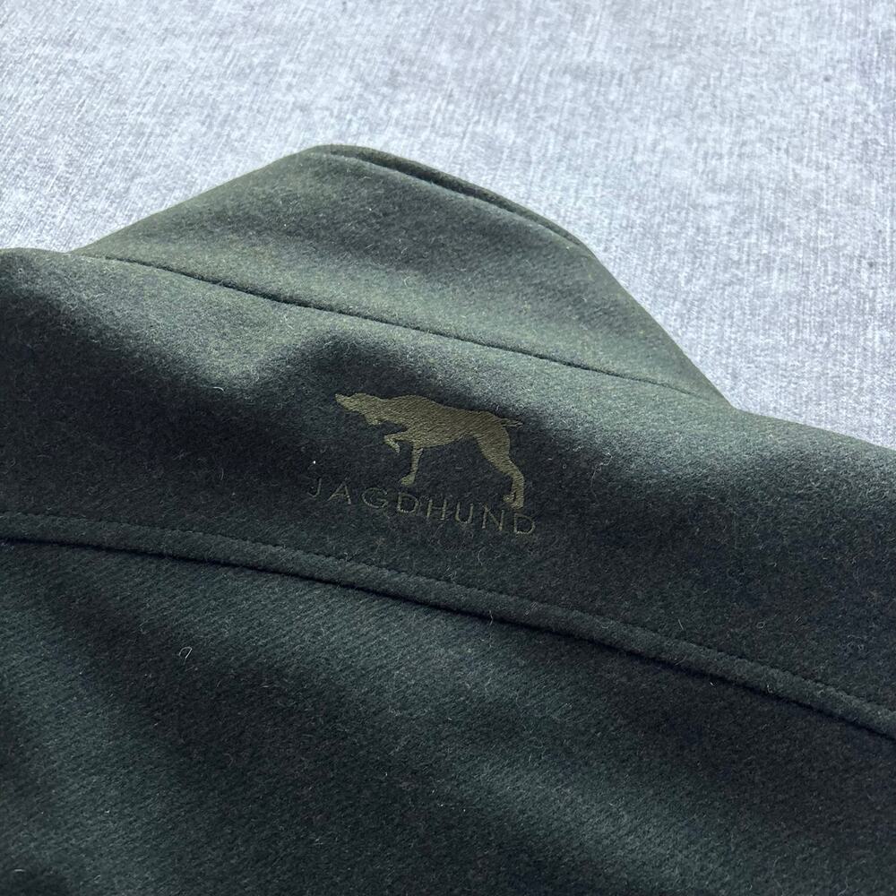 $450 Jagdhund Wool Green Hunting Winter Coat - Picture 5 of 9